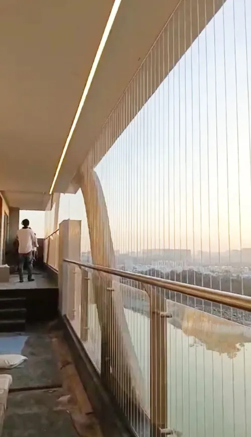 Invisible grill for residential window